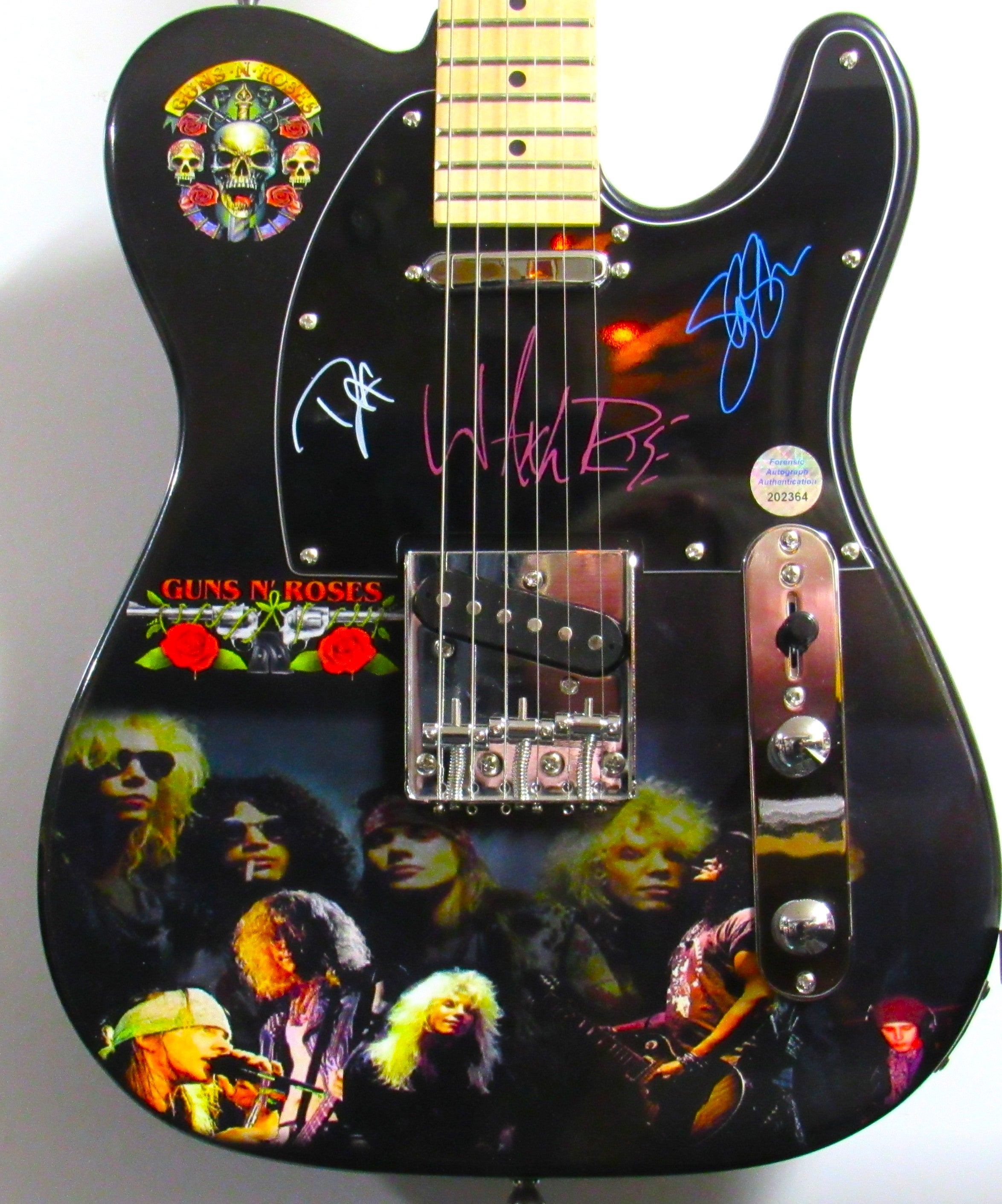 Guns N' Roses - Autographed Guitar | Zion Graphic Collectibles