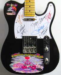 Allman Brothers Band Autographed Guitar