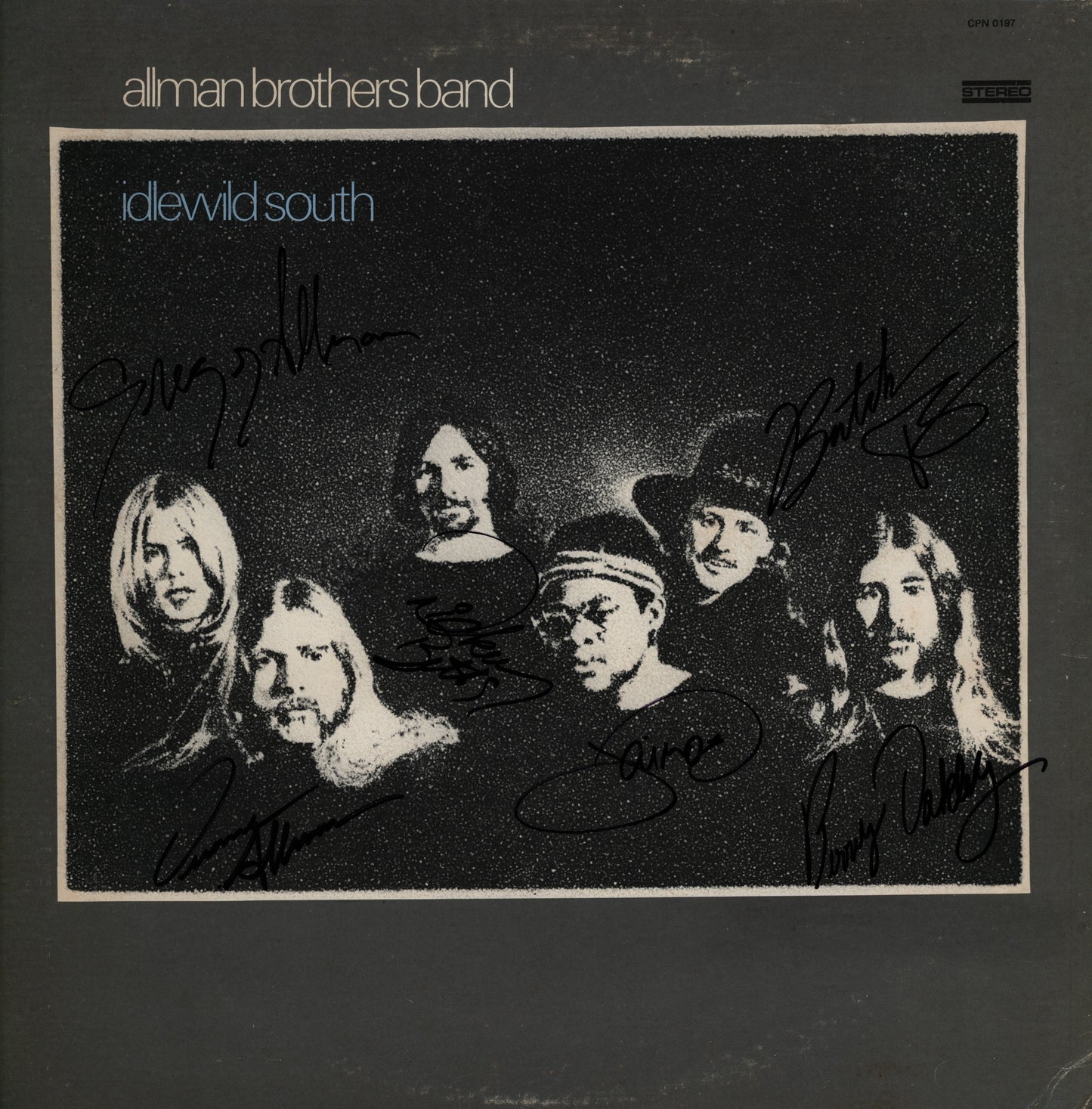 Allman Brothers Band Autographed LP - Zion Graphic Collectibles