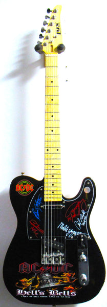 AC/DC Autographed Guitar