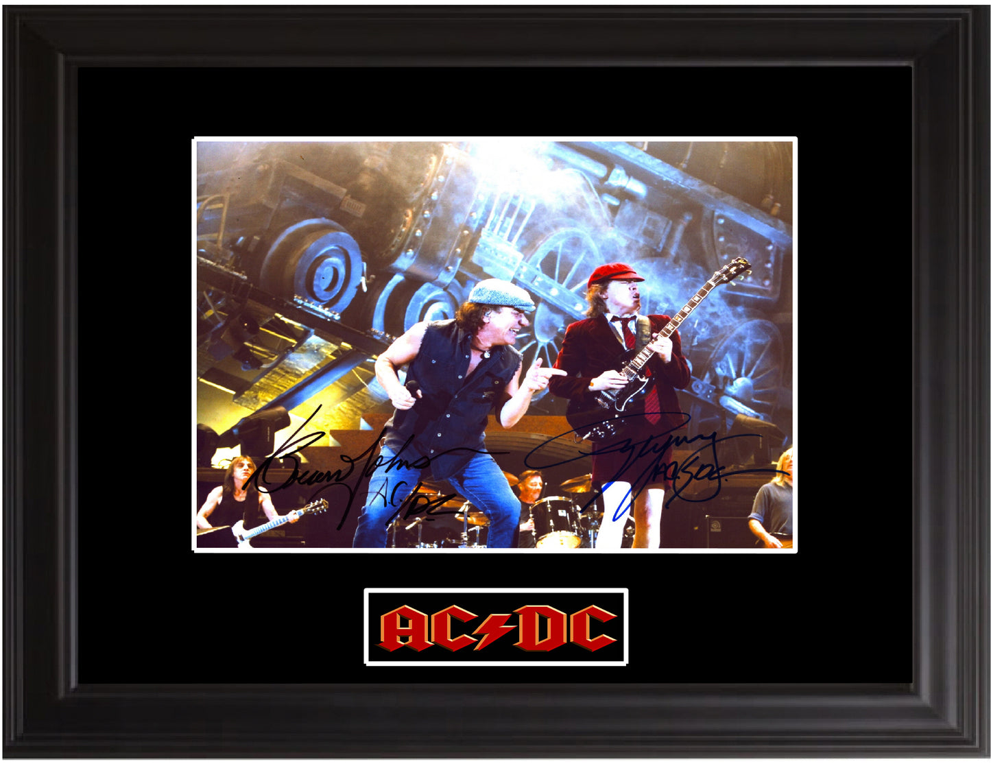 AC/DC Autographed Photo
