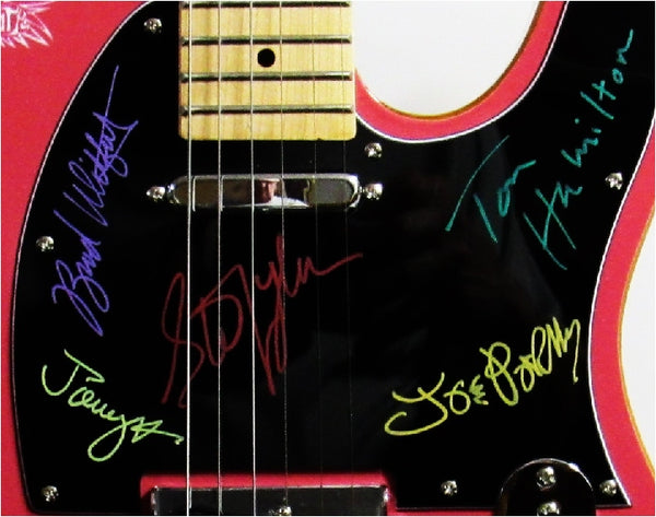 Aerosmith Autographed Custom Guitar