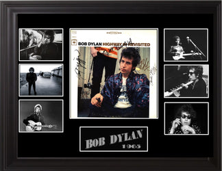 Bob Dylan Band Autographed Highway 61 Revisited Album