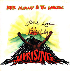 Bob Marley & the Wailers Autographed Lp / Vinyl - "Uprising "