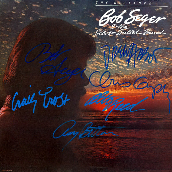 Bob Seger Autographed lp - Zion Graphic Collectibles