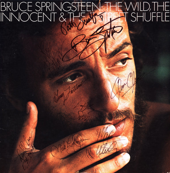 Bruce Springsteen Autographed lp