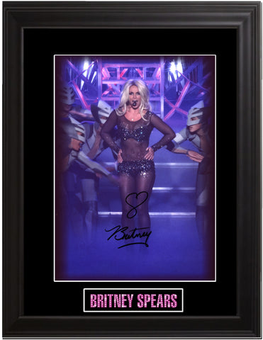 Britney Spears Autographed Photo