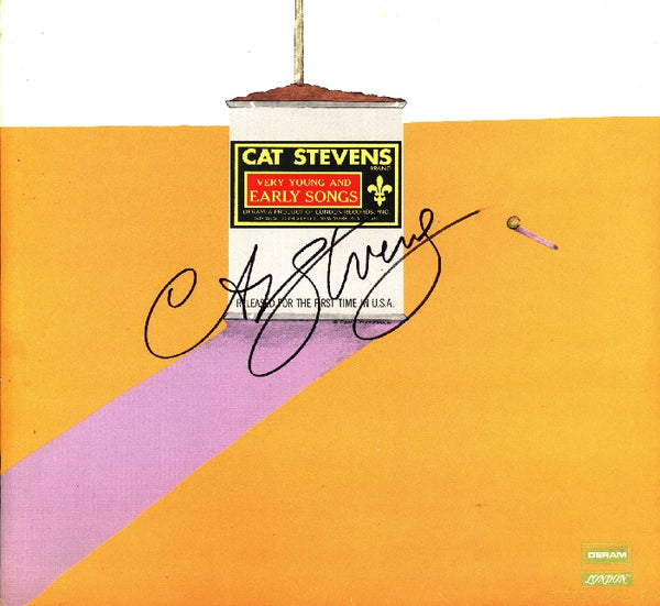 Cat Stevens Autographed lp