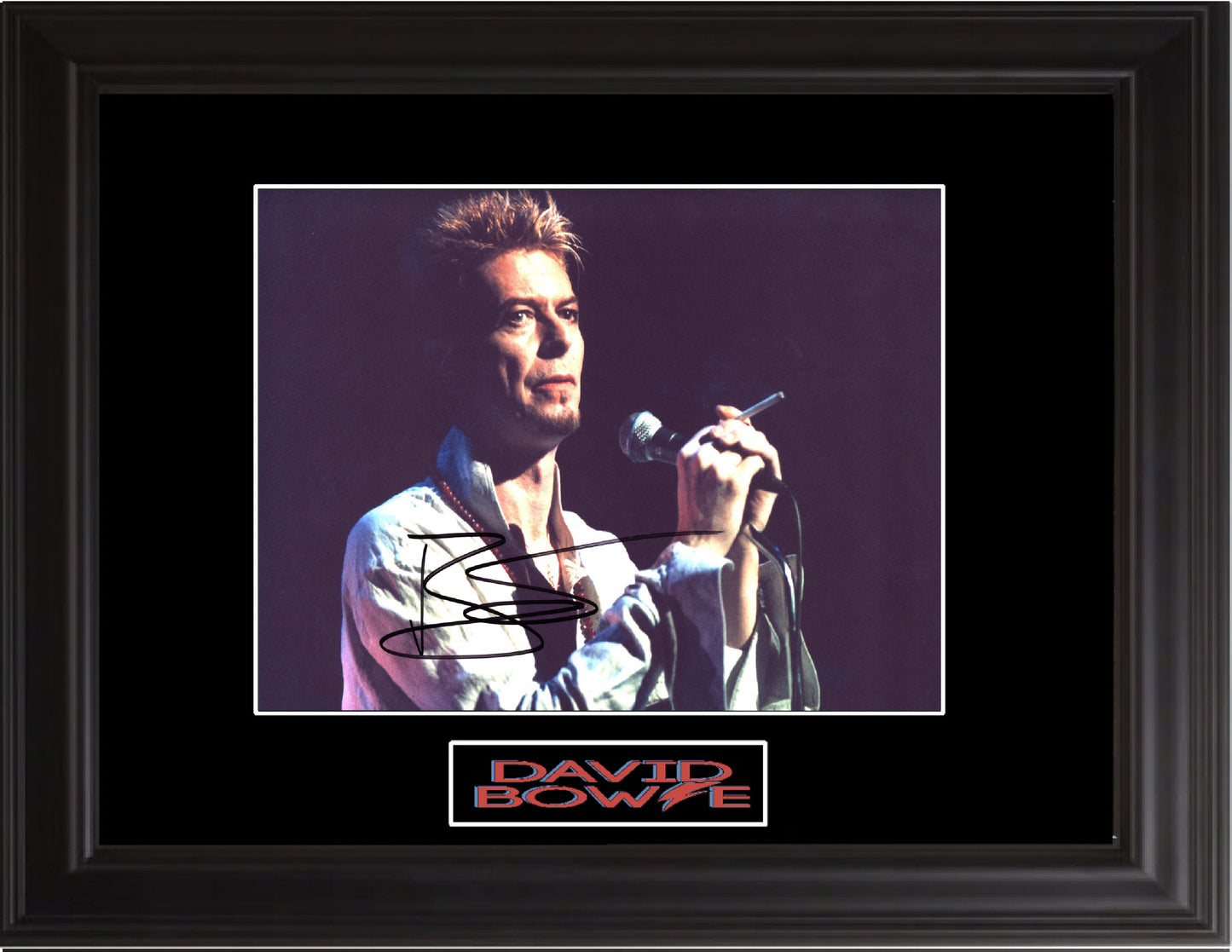 David Bowie Autographed Photo