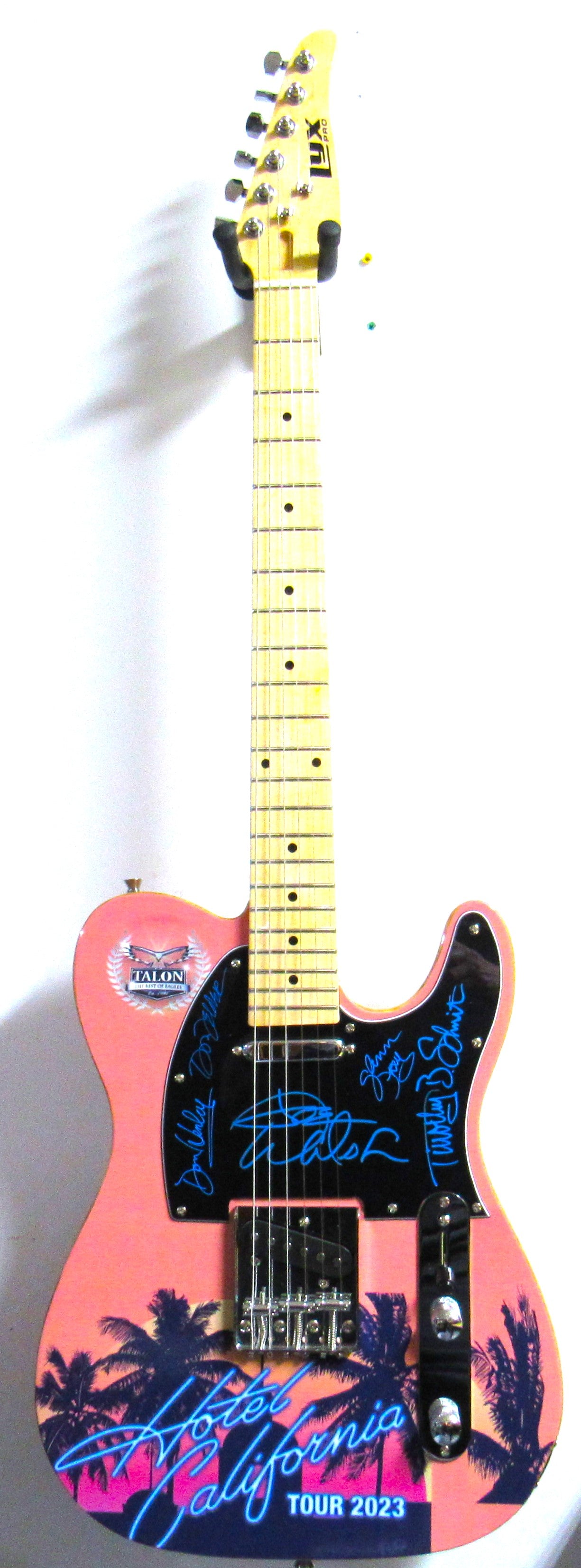 Eagles Autographed Guitar - Zion Graphic Collectibles