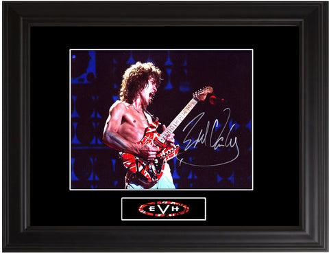 Eddie Van Halen Autographed Photo