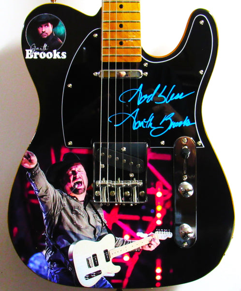 Garth Brooks Autographed Guitar