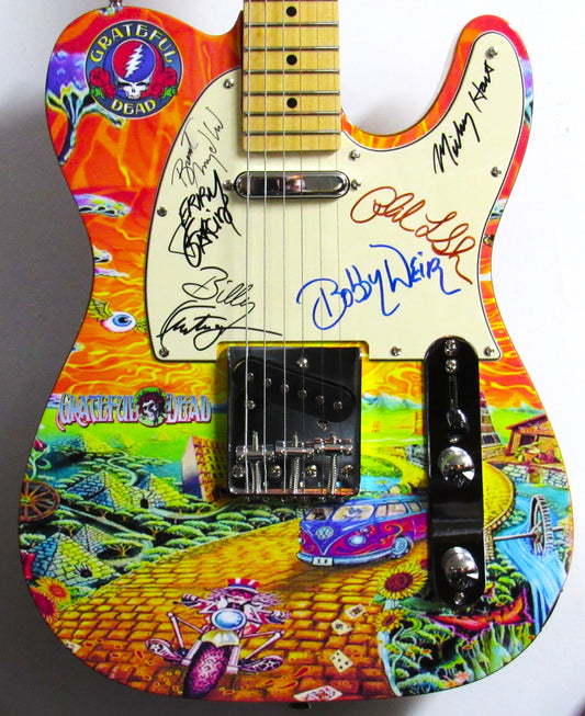 Grateful Dead Autographed Guitar