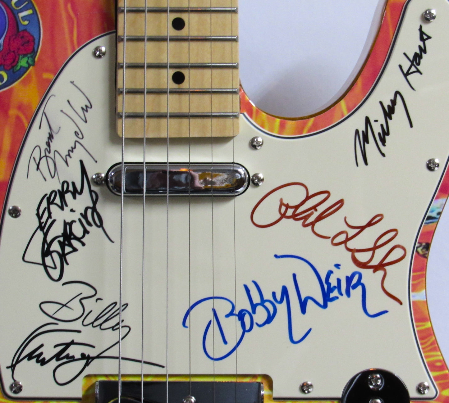 Grateful Dead Autographed Guitar