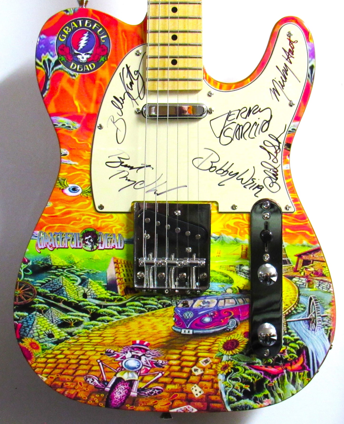 Grateful Dead Autographed Guitar