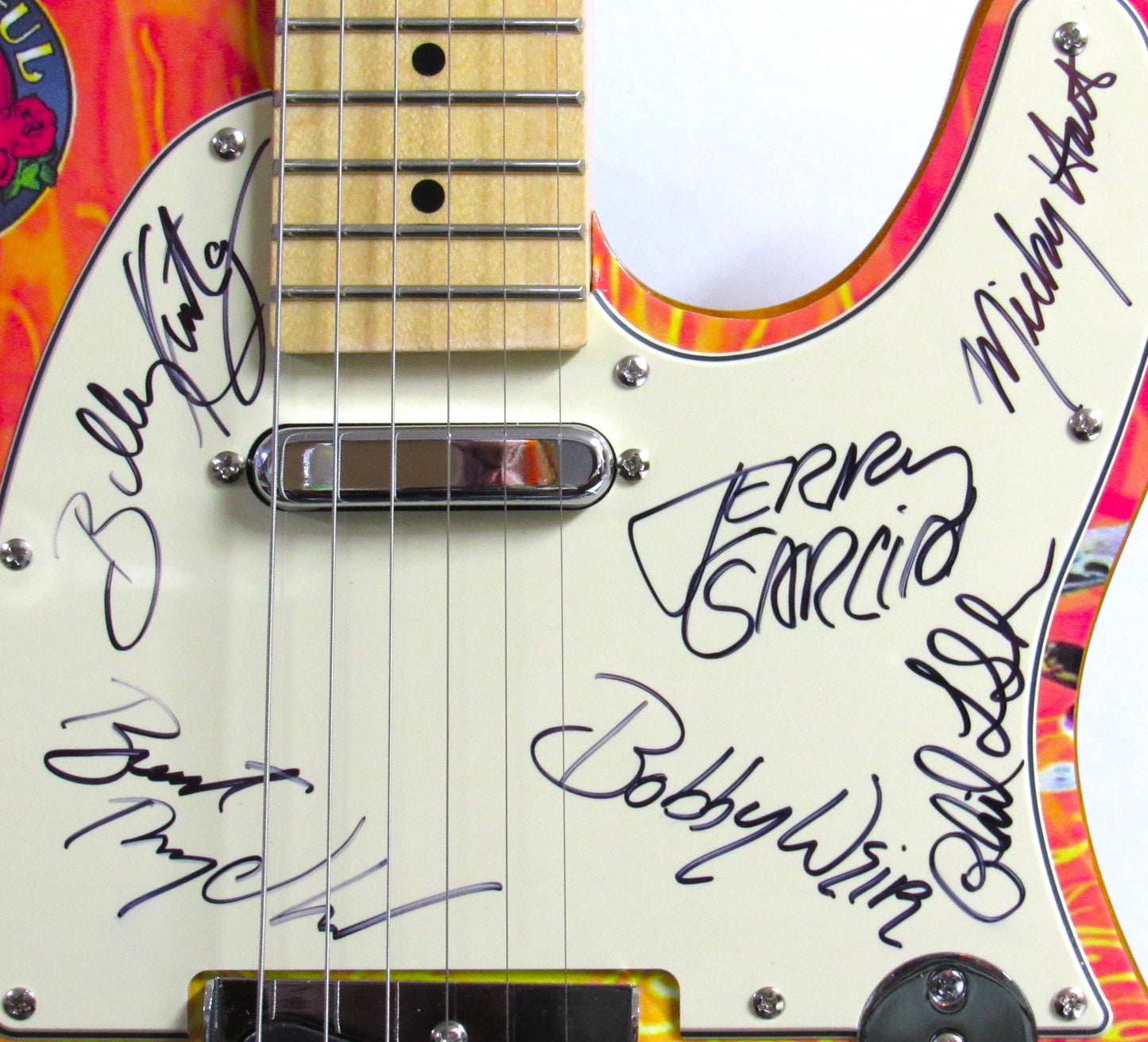 Grateful Dead Autographed Guitar