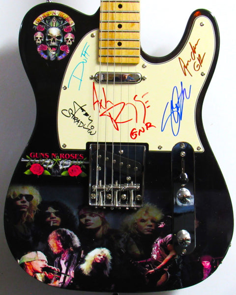 Guns N' Roses - Autographed Guitar