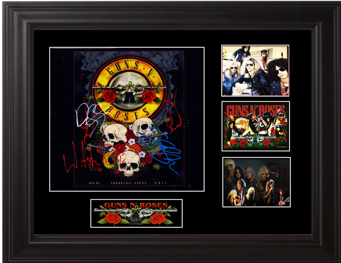 Guns N' Roses Autographed LP - Zion Graphic Collectibles