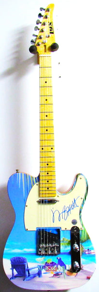 Jimmy Buffett Autographed Guitar