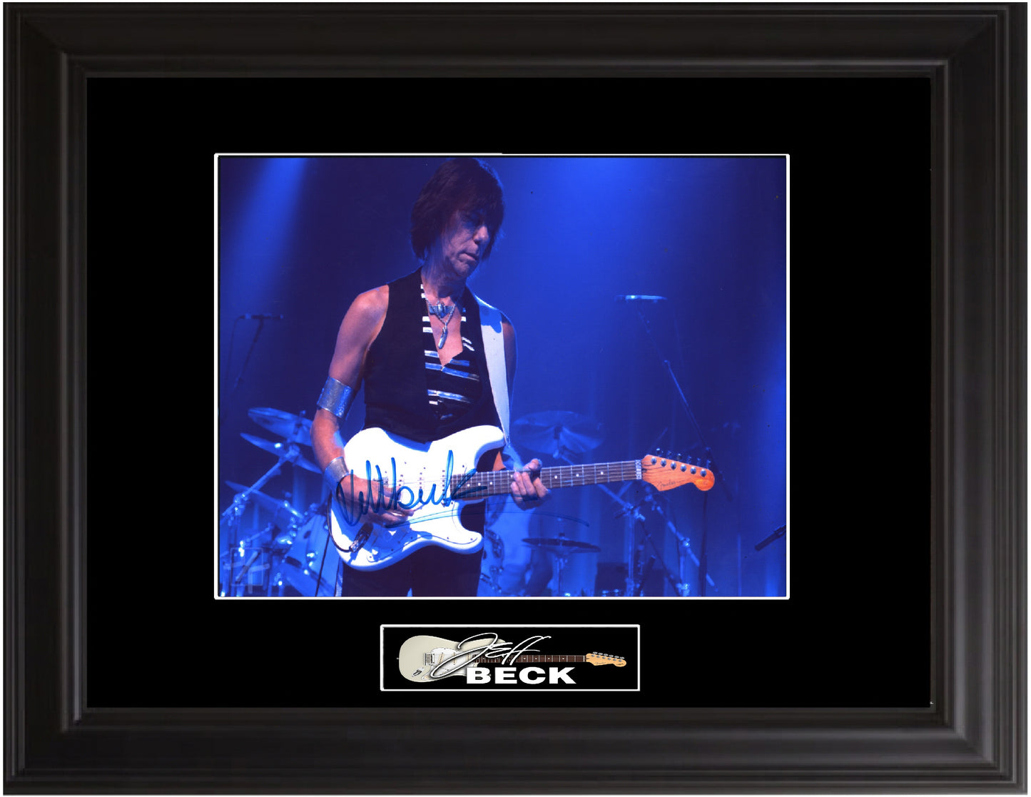 Jeff Beck Autographed photo