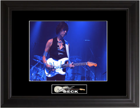 Jeff Beck Autographed photo