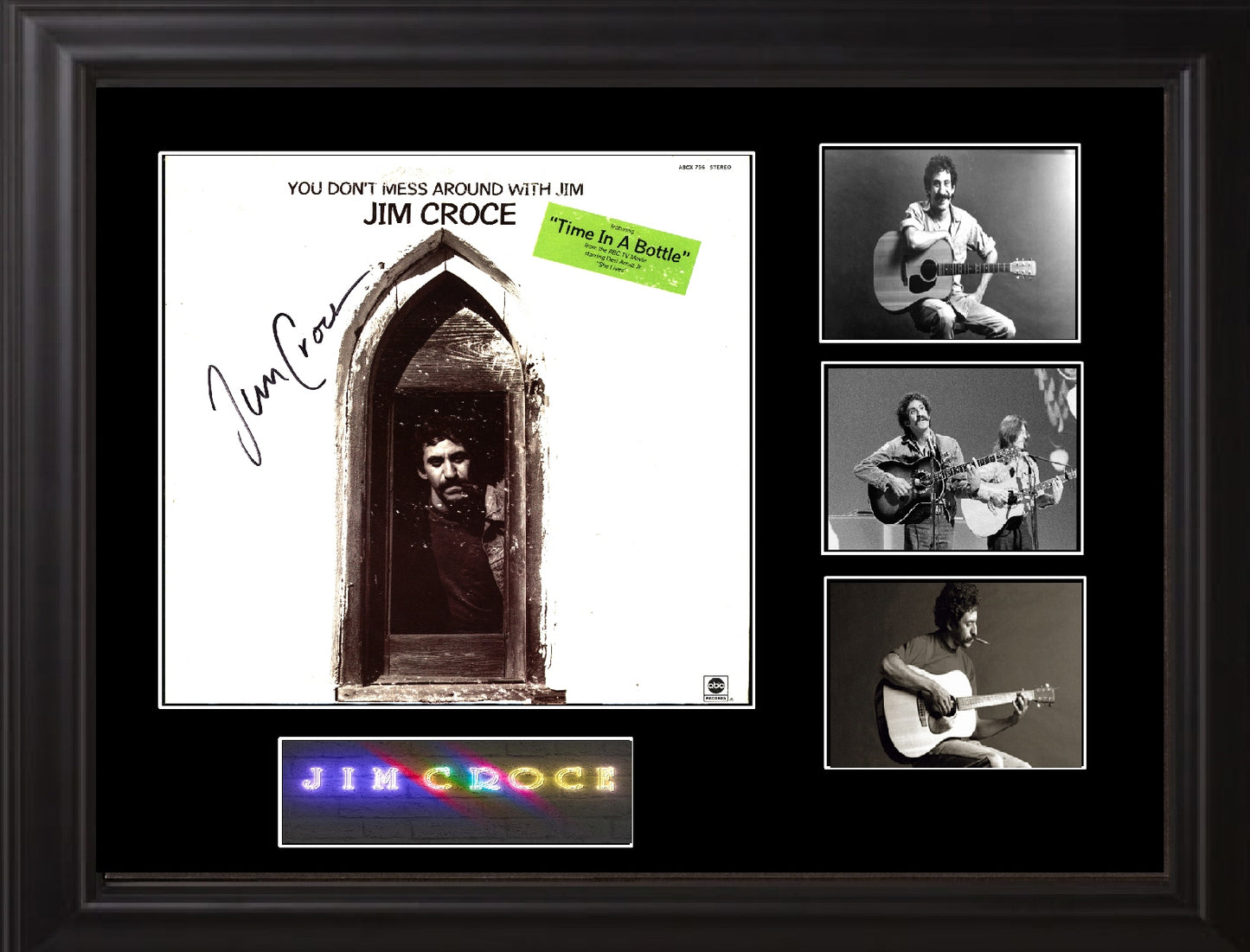 Jim Croce Autographed LP