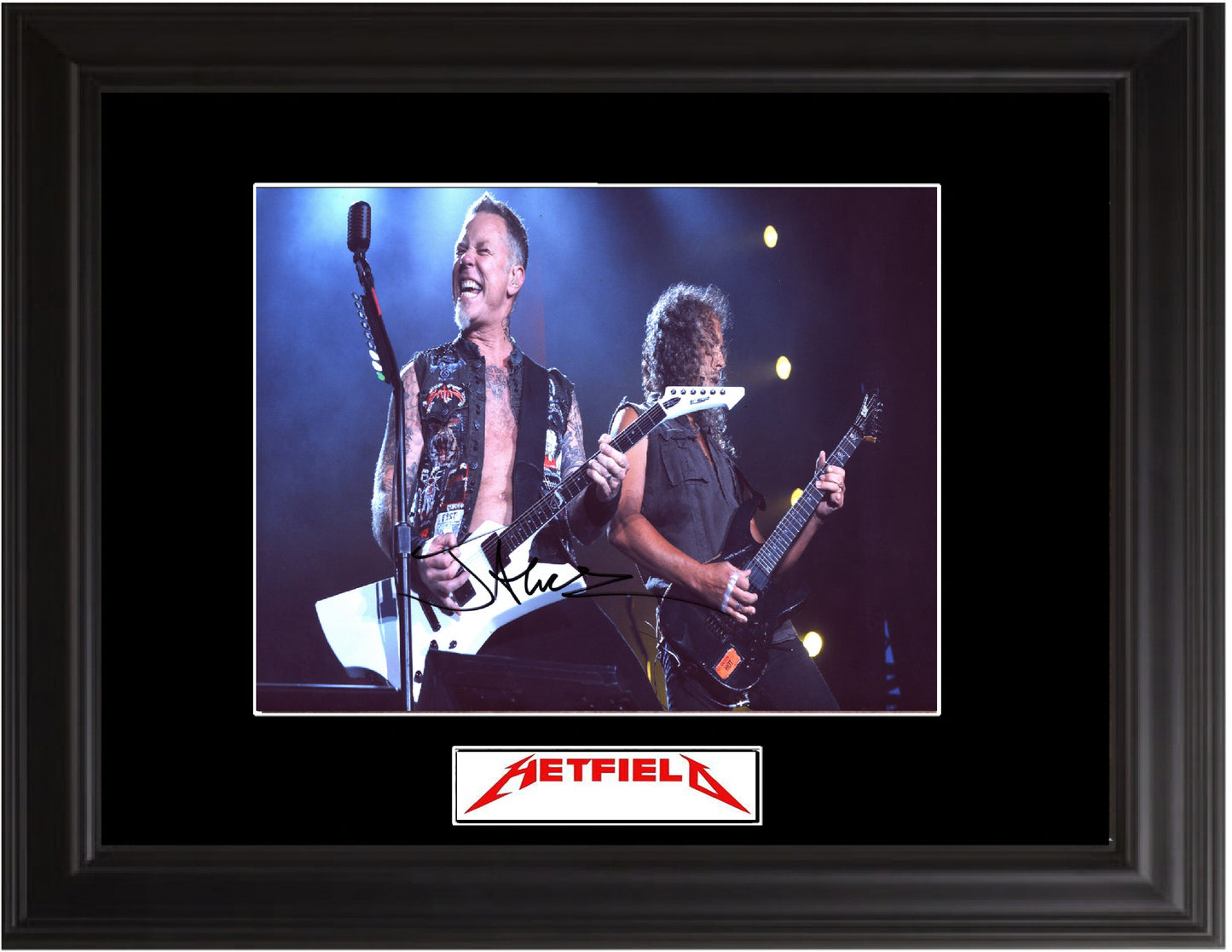 James Hetfield Autographed Photo