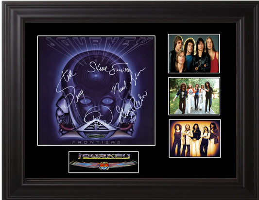 Journey Autographed lp - Zion Graphic Collectibles