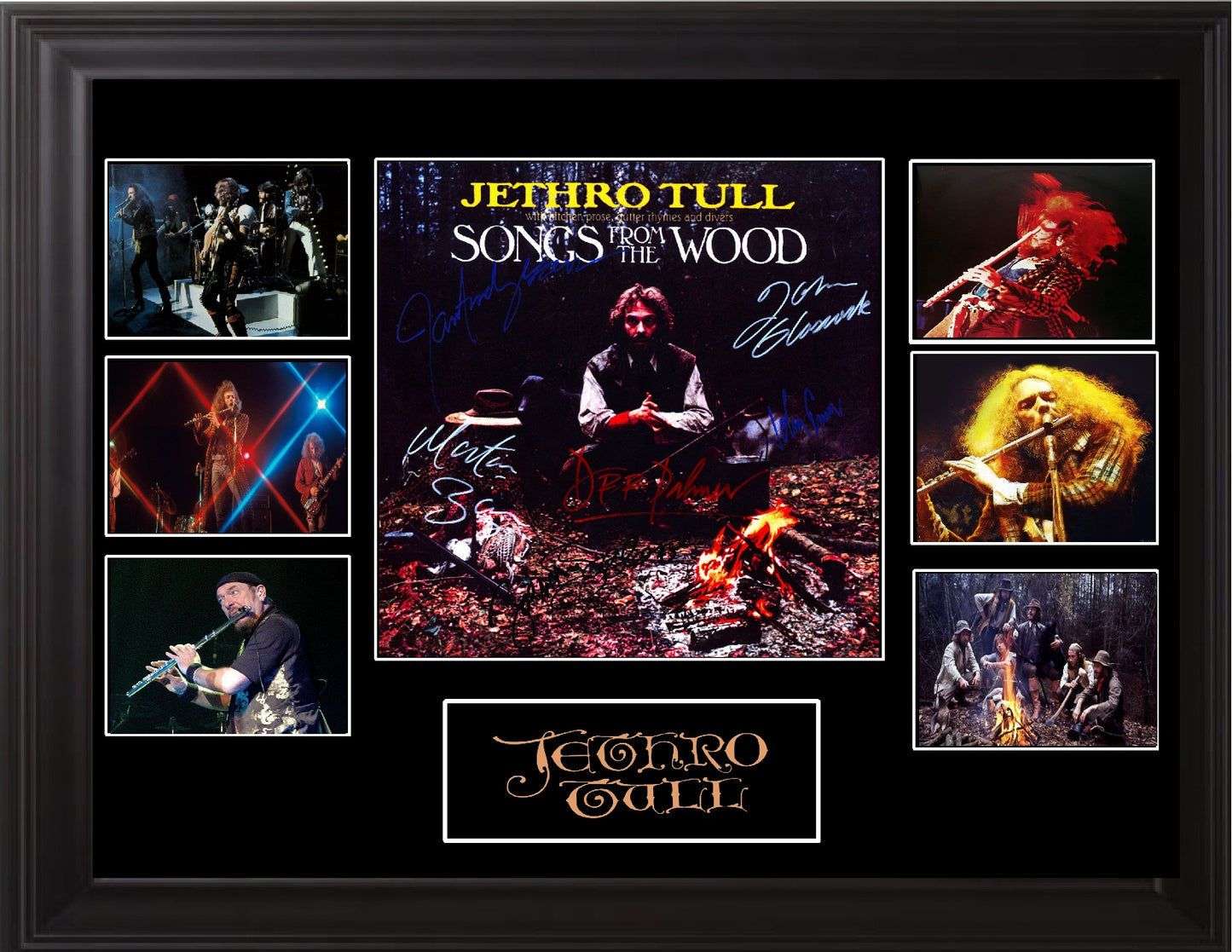 Jethro Tull Autographed LP