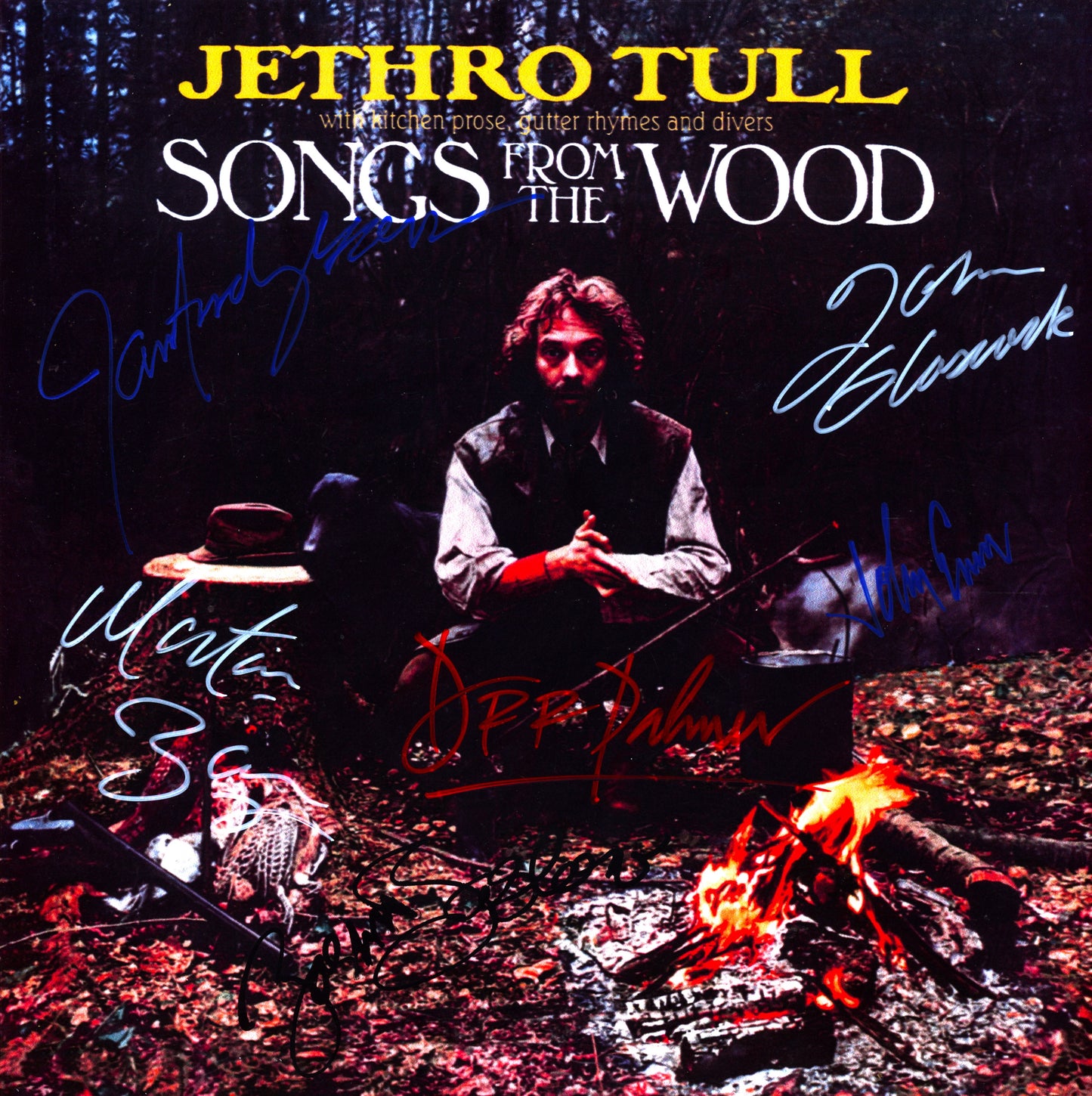 Jethro Tull Autographed LP