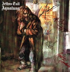 Jethro Tull Band Signed lp - Zion Graphic Collectibles