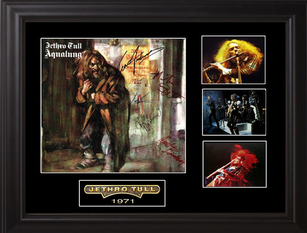 Jethro Tull Band Signed lp - Zion Graphic Collectibles