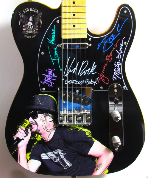 Kid Rock Autographed guitar