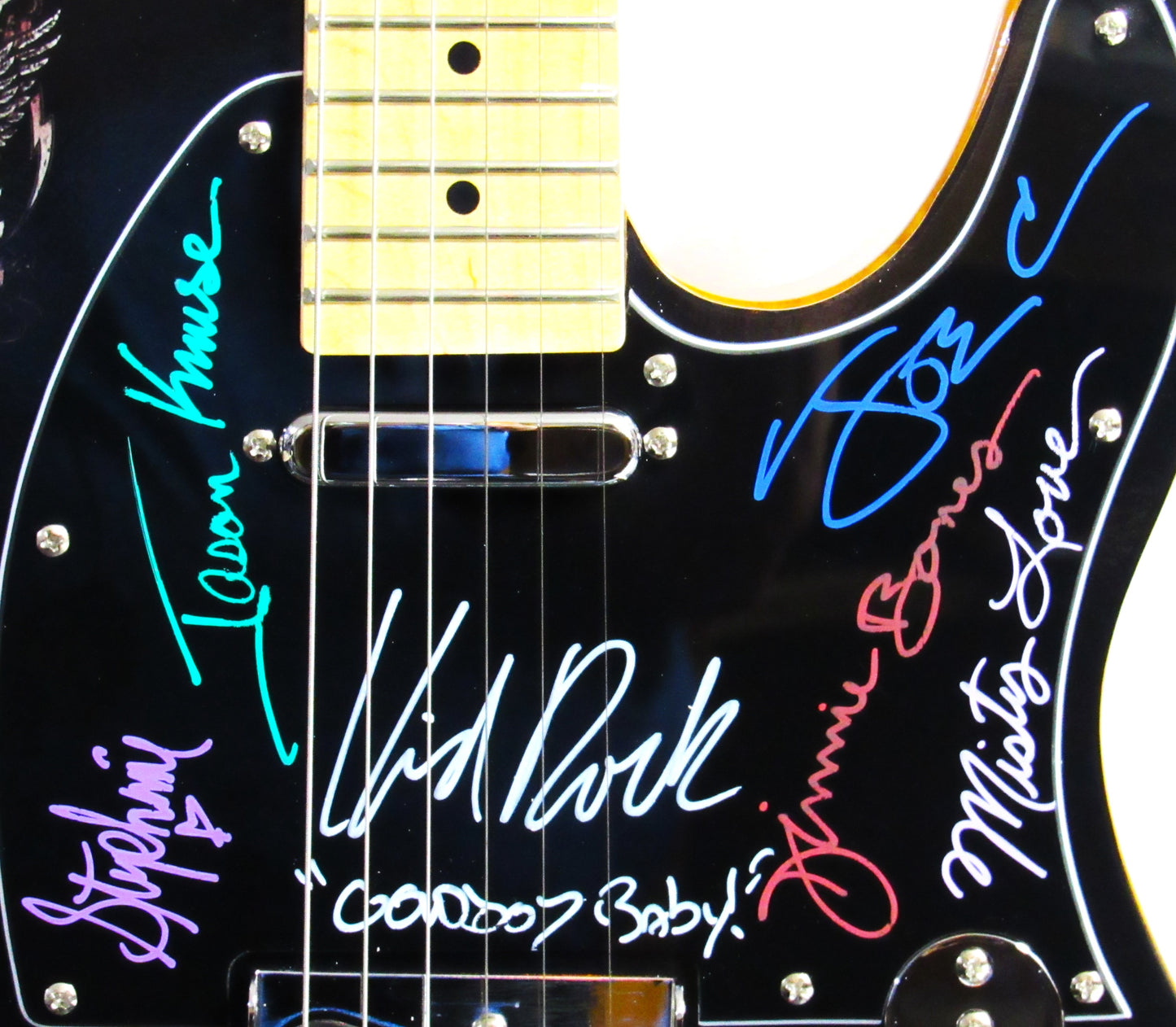 Kid Rock Autographed guitar