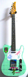 Motley Crue Autographed Guitar