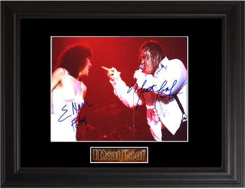 Meatloaf Autographed Photo