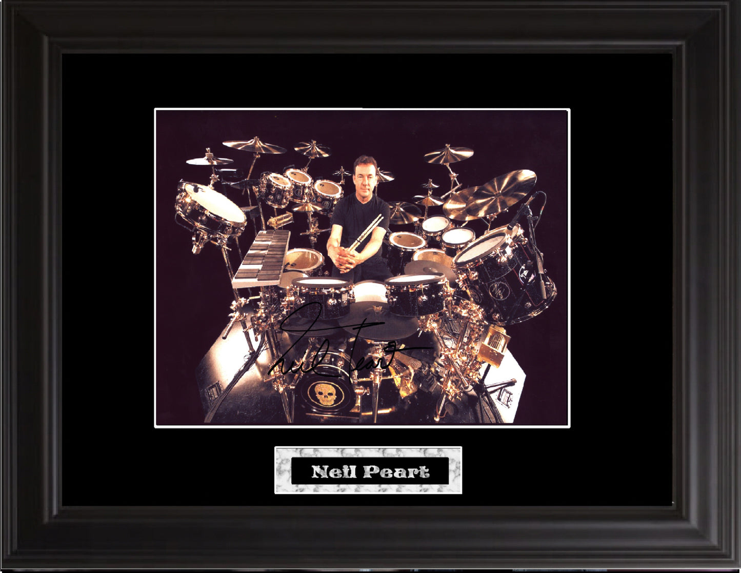 Neil Peart Autographed Photo