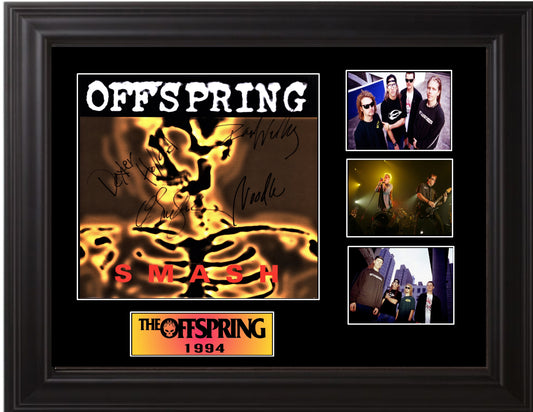 Offspring Band Autographed Lp - Zion Graphic Collectibles