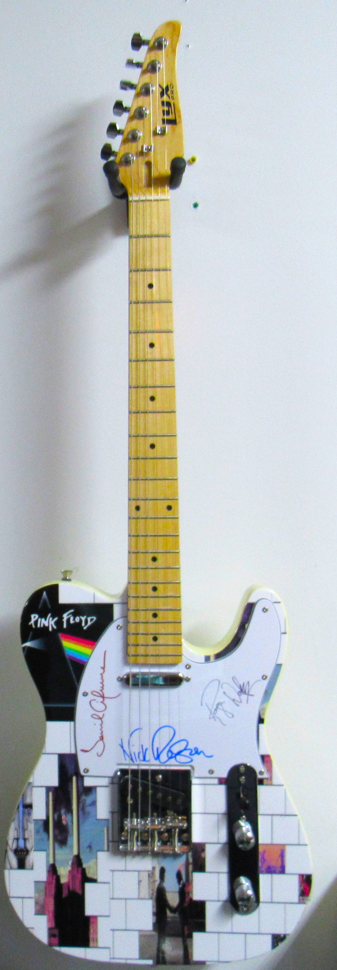 Pink Floyd Autographed Guitar - Zion Graphic Collectibles