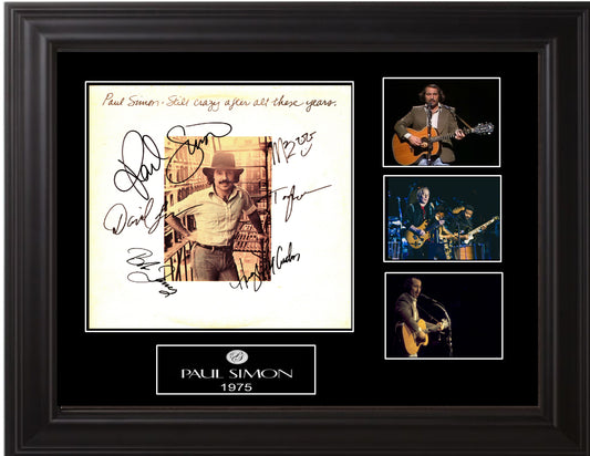 Paul Simon Band Signed still crazy Album - Zion Graphic Collectibles