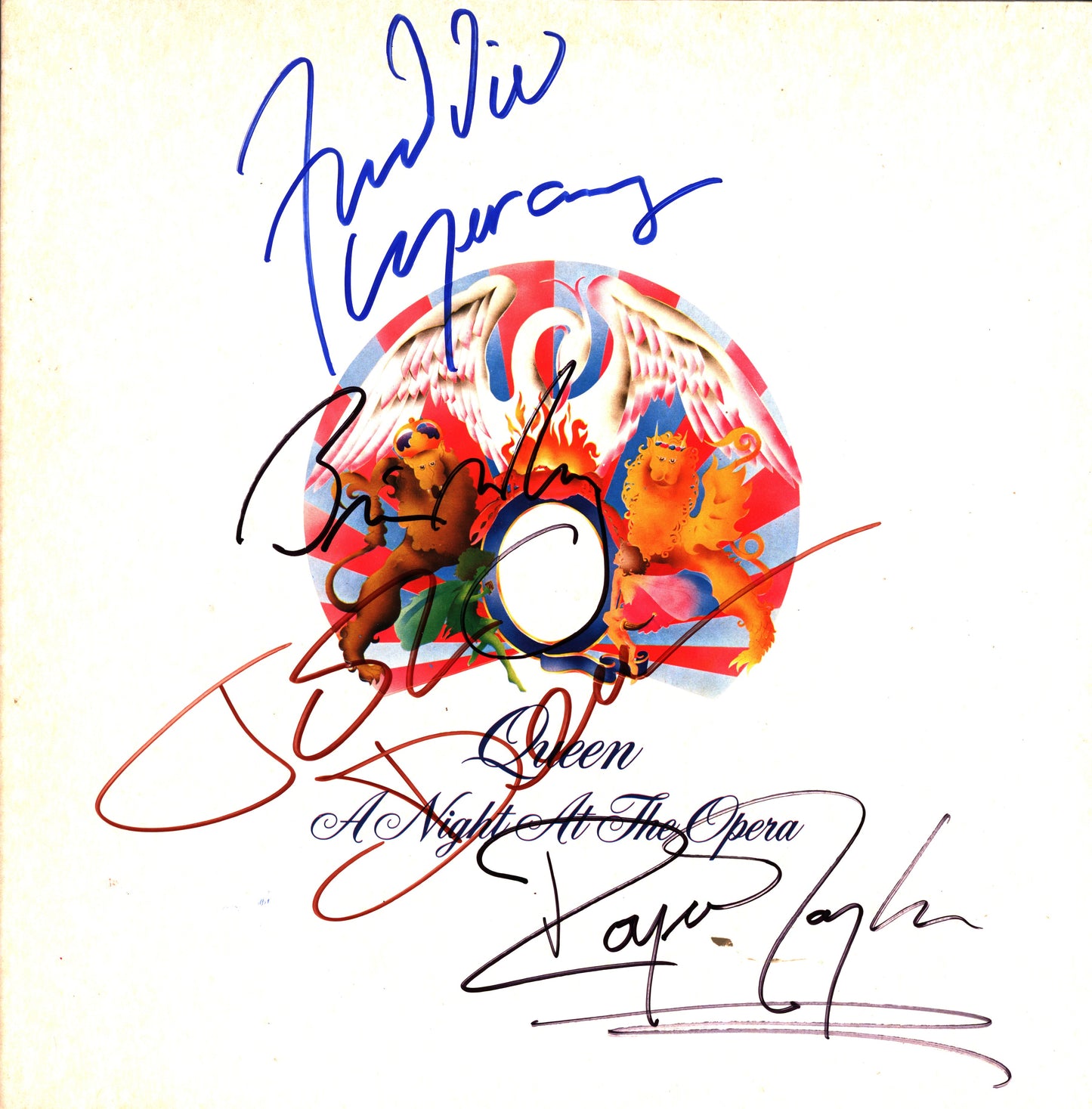 Queen Autographed LP