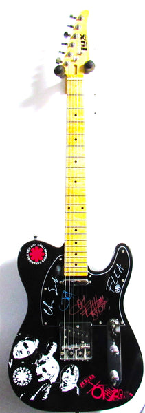 Red Hot Chilli Peppers Autographed guitar