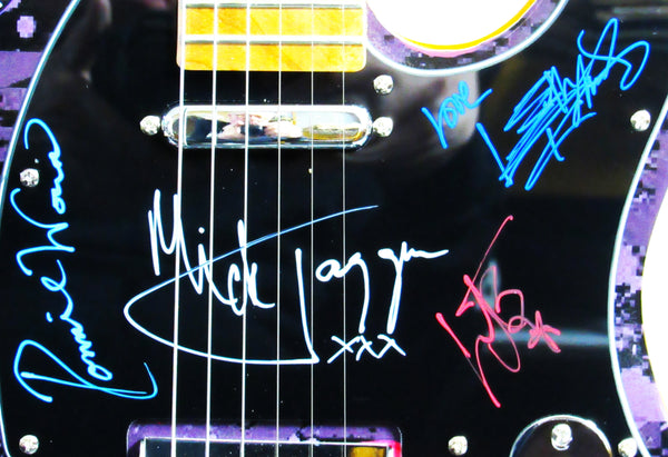 Rolling Stones Autographed guitar