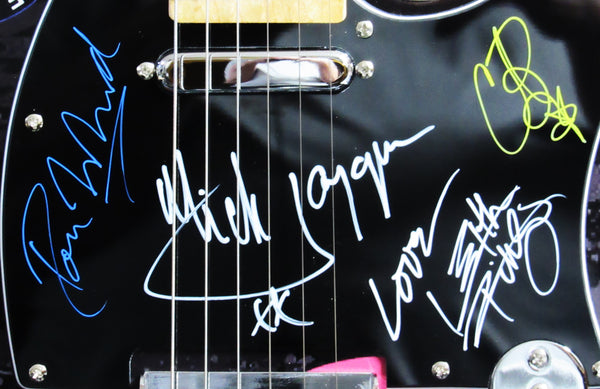 Rolling Stones Autographed guitar