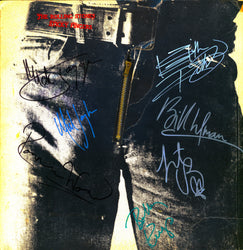 The Rolling Stones Band Signed Sticky Fingers Album