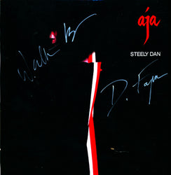 Steely Dan Autographed Aja LP