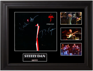 Steely Dan Autographed Aja LP