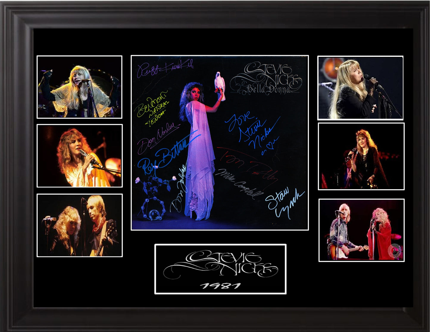 Stevie Nicks Band Signed Bella Donna Album - Zion Graphic Collectibles