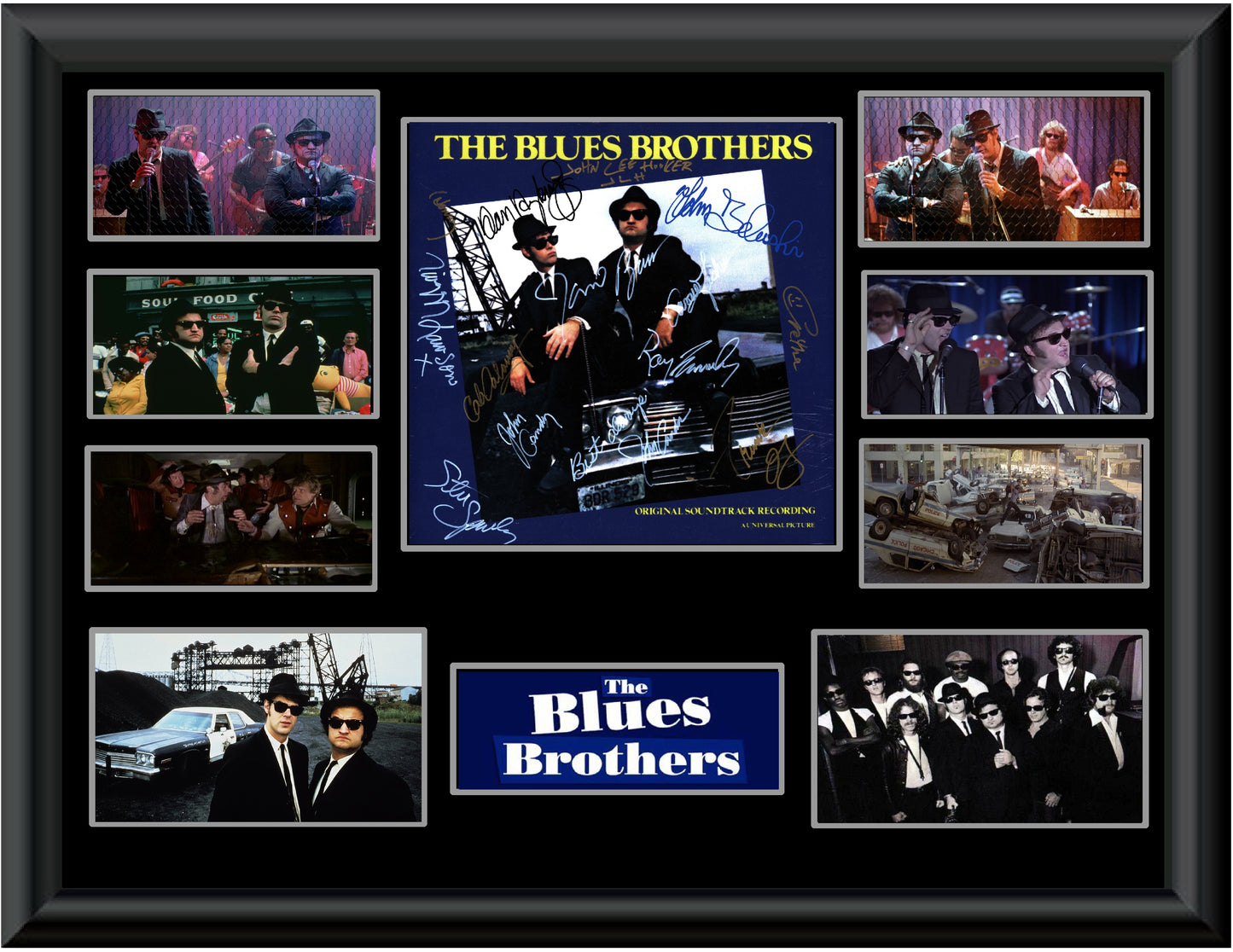 Blues Brothers Band Signed Briefcase Full Of Blues Album