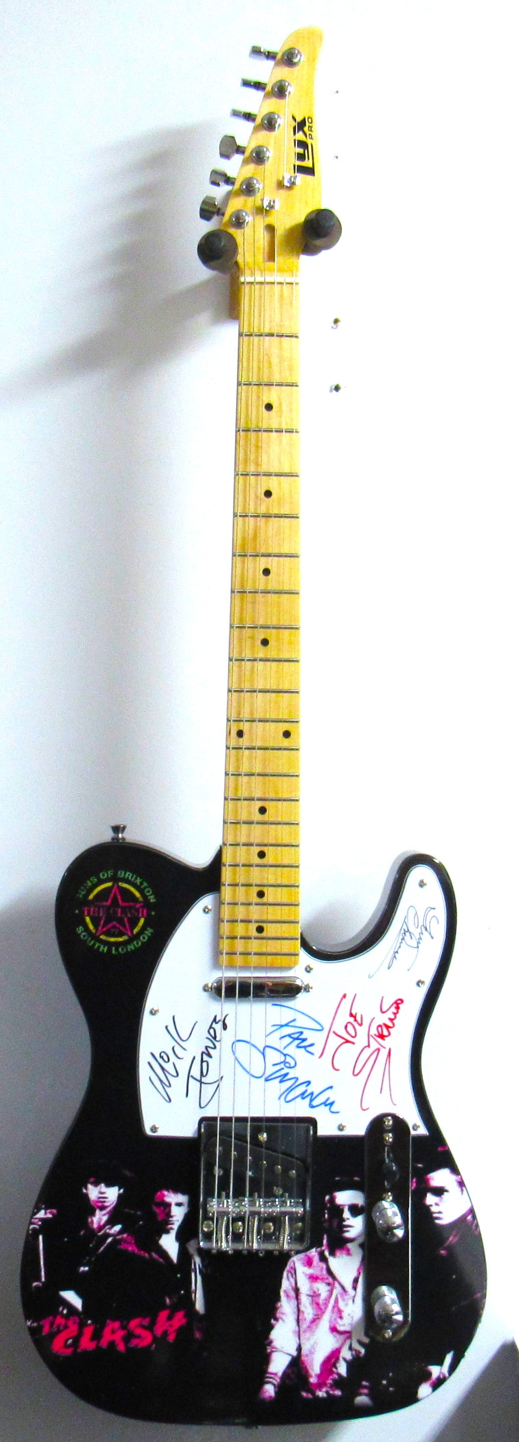 The Clash Custom Signed Guitar